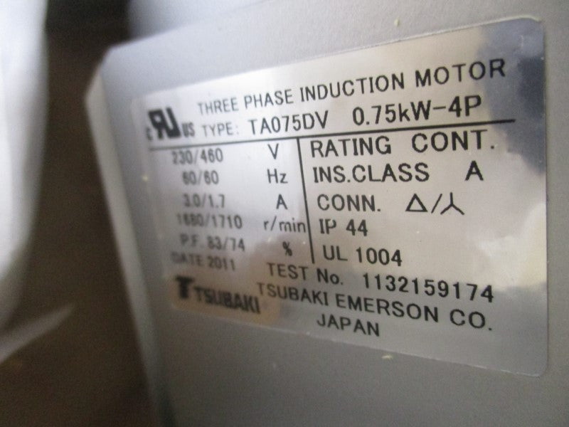 SANKYO INDEXING DRIVE 11AD-04277R-LR3VW1/X 230/460V 3.0/1.7A NSNP