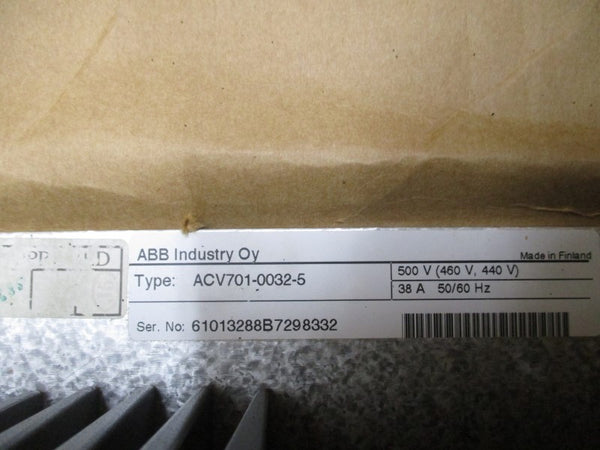 ABB ACV701-0032-5 500V 38A NSMP