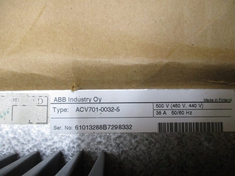 ABB ACV701-0032-5 500V 38A NSMP