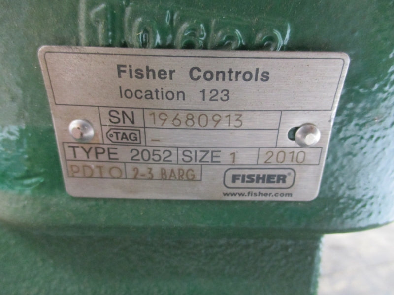 FISHER V150 1" WITH 2052 ACTUALTOR SST  NSNP