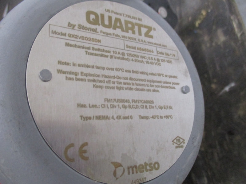 JAMESBURY QPX2C/MC 100PSI NSNP