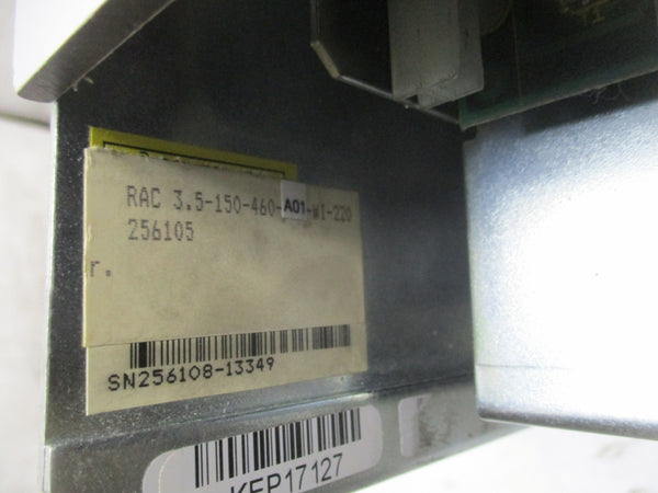 INDRAMAT RAC3.5-150-460-A01-WI-220 256105 UNMP