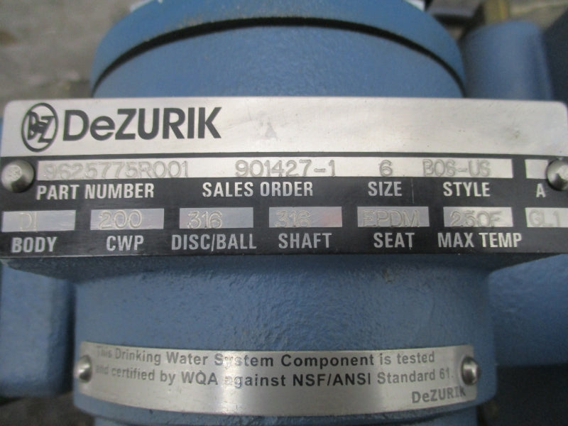 DEZURIK 9625775R001 6" NSNP