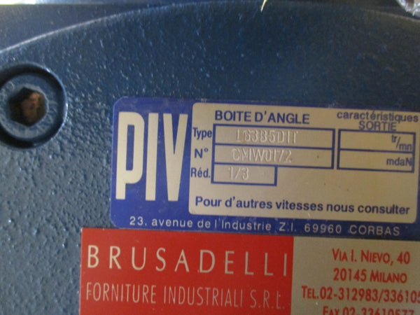 PIV GEARBOX L63B5DIT NSNP