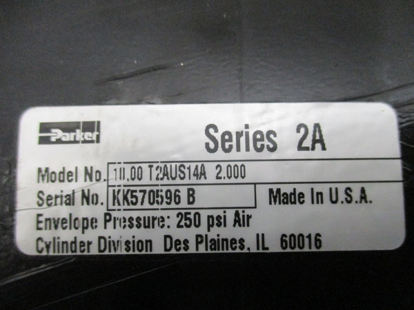 PARKER 10.00T2AUS14A2.000 SER. 2A 250PSI NSNP