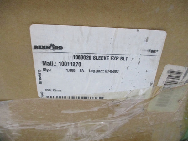 REXNORD 1060G20 SLEEVE EXP BLT  NSFS