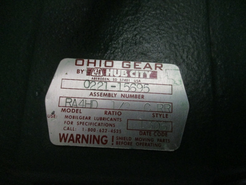 HUB CITY RA4HD 0221-15695 NSNP