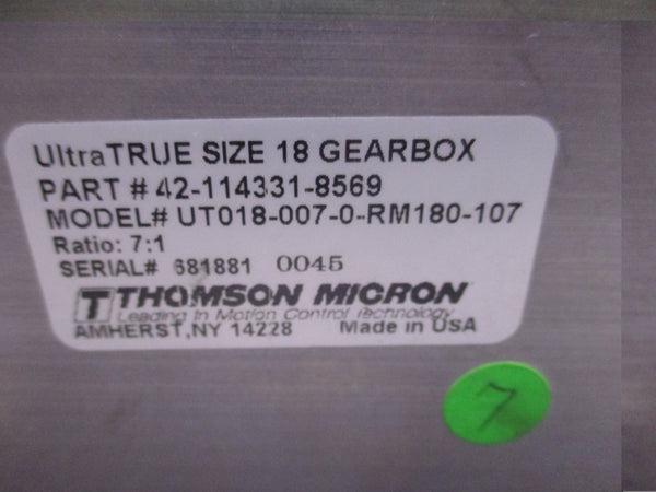THOMSON MICRON 42-114331-8569 UT018-007-0-RM180-107 NSNP