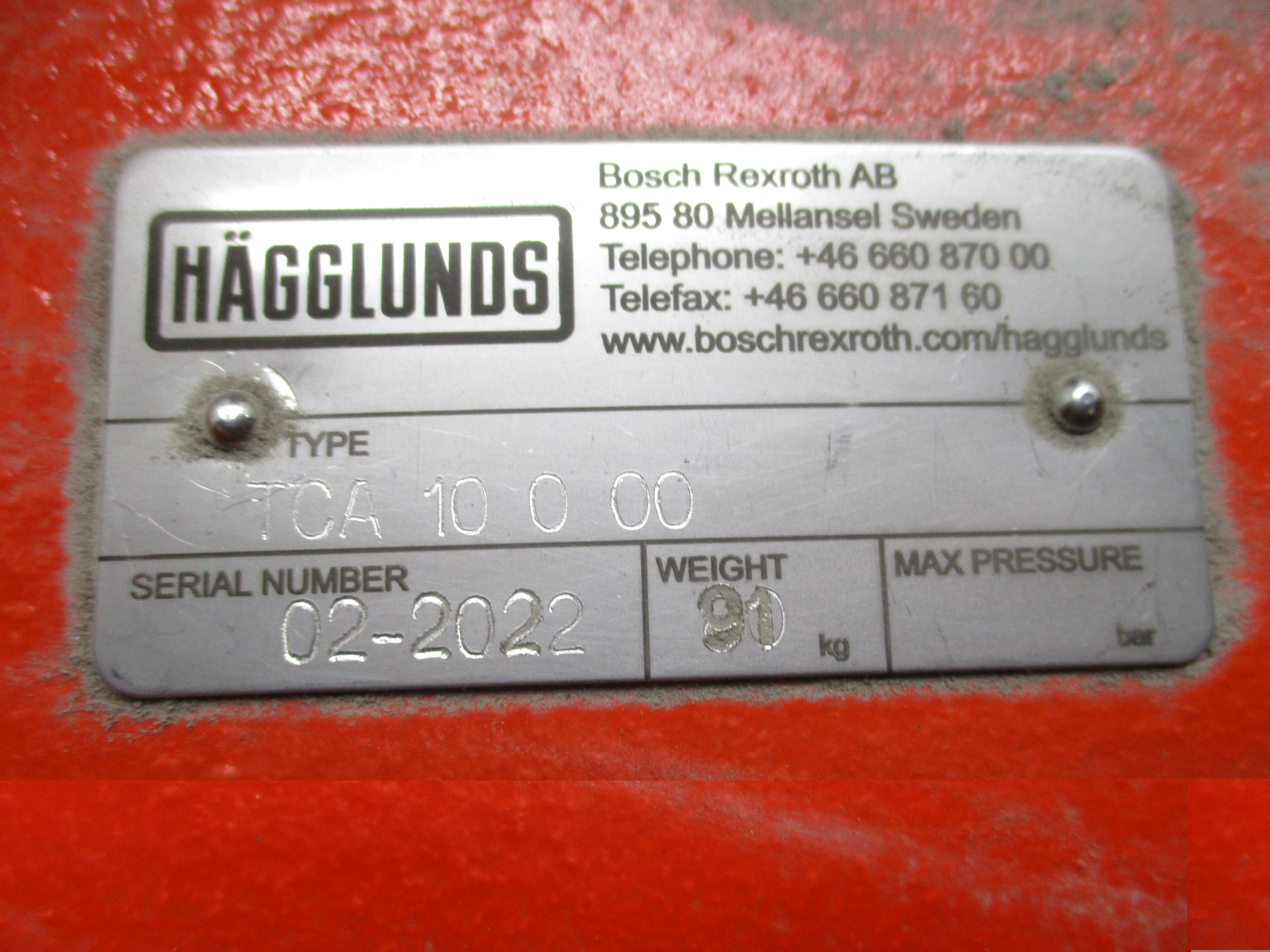 HAGGLUNDS CA100100CA0N0C0200 NSNP