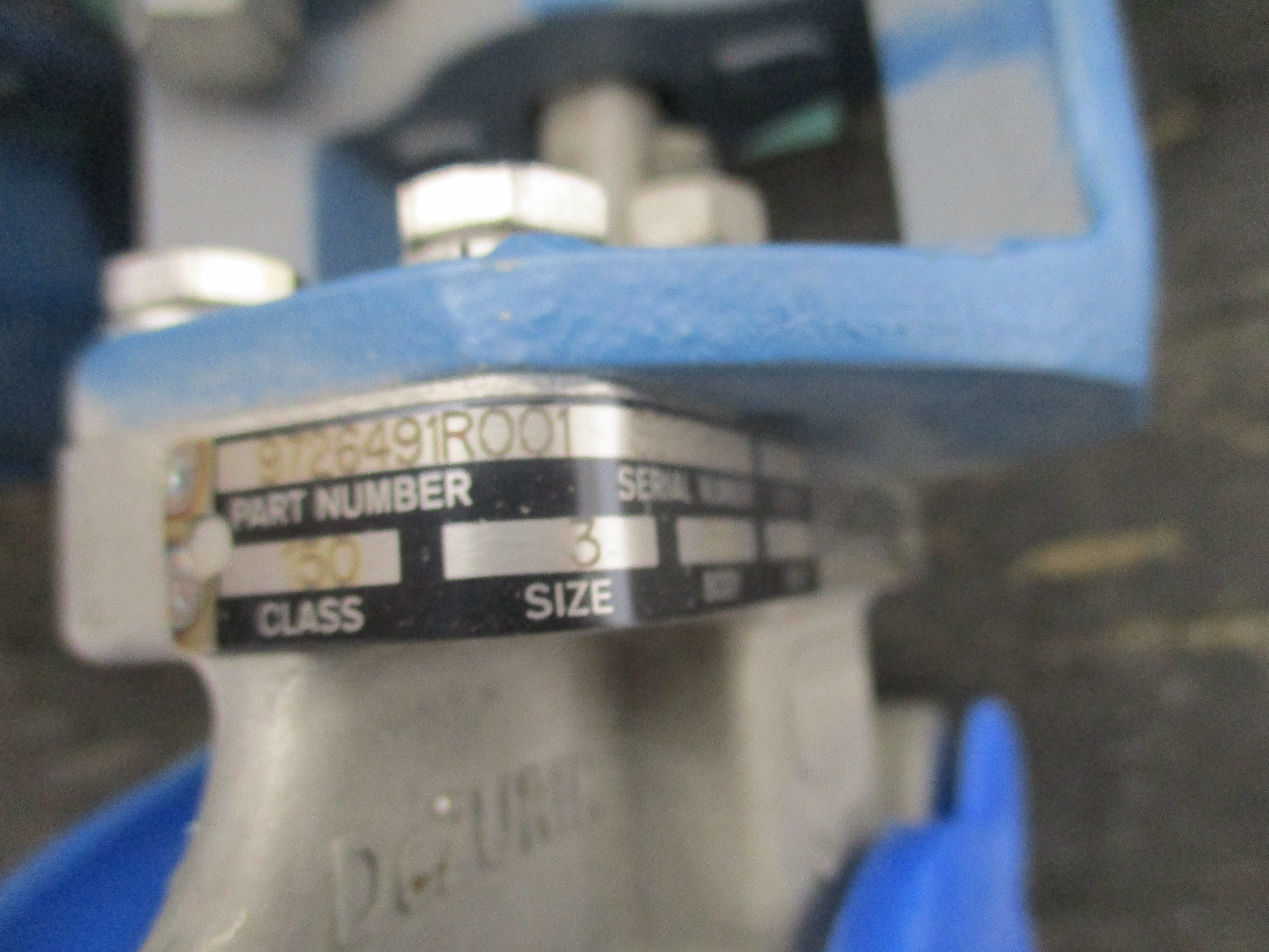 DEZURIK 9726491R001 CLASS 150  SIZE 3 NSNP