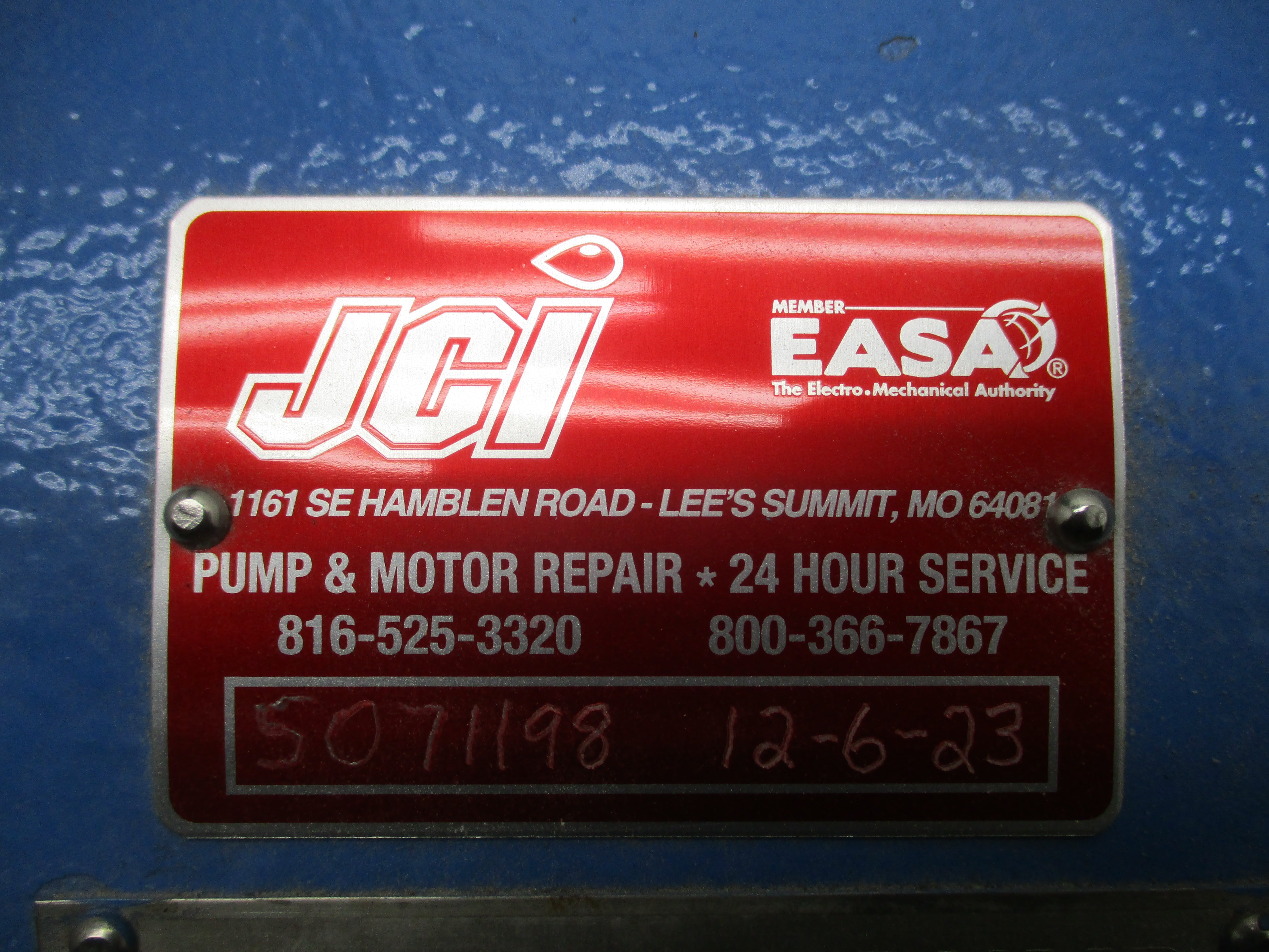 ROTOJET PUMP REFURBISHED RGBIII 2X2 S484 REMAN