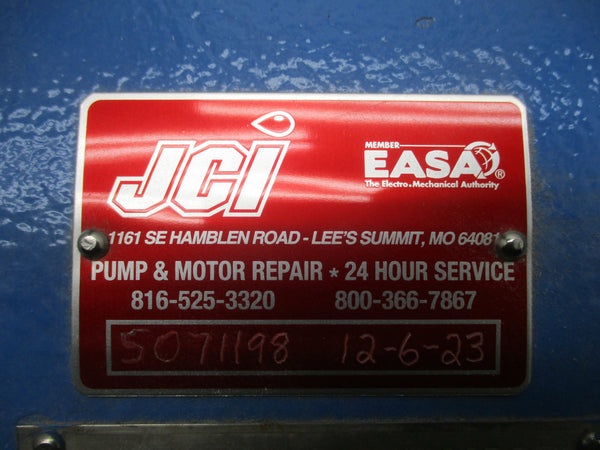 ROTOJET PUMP REFURBISHED RGBIII 2X2 S484 REMAN