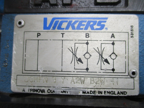 VICKERS DG5S4102C2MFTWLB590 110/120V .48A/.46A 3000PSI UNMP