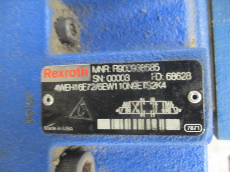 REXROTH R900481621 Z2FS6-2-43/1Q 110/120V NSNP