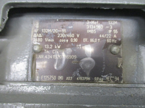 BECKER AF132M/2C-11 230/460V 44/22A NSNP