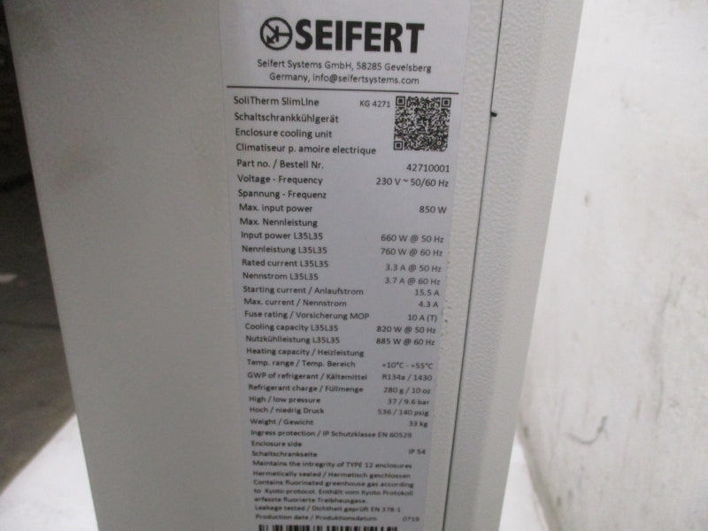 SEIFERT 42710001 230V 3.3A NSNP