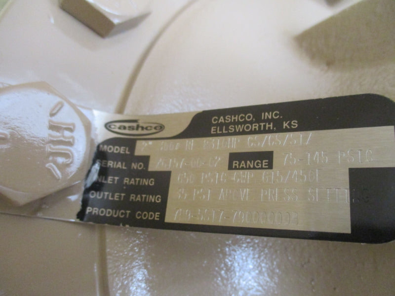 CASHCO2"100RT8310HPCS/CS/S17 75-145PSI  NSMP