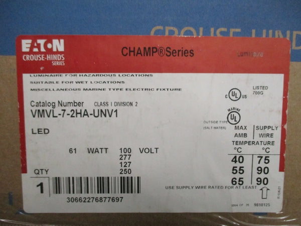 EATON VMVL-7-2HA-UNV1 100-277V NSMP