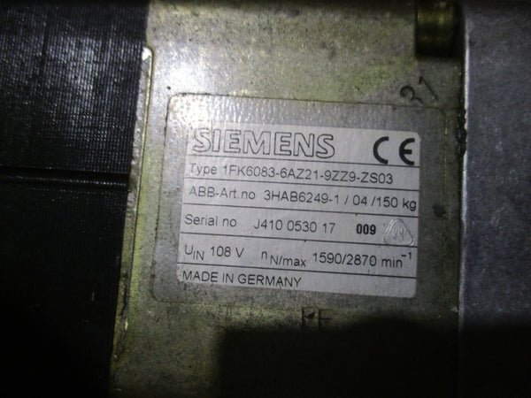 ABB 3HAB8702-1  3HAB6249-1 108V NSMP