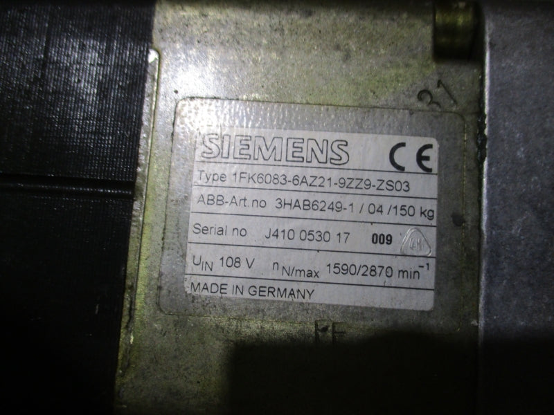 ABB 3HAB8702-1  3HAB6249-1 108V NSMP
