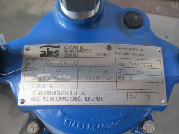 ABS PUMP, JS 24 D 230V 8.2A NSNP