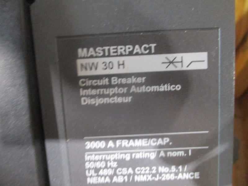 SQUARE D  WL3HHB44A9SXFXXXA 600V 3000A NSNP