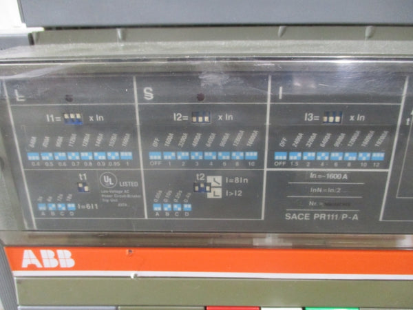 ABB SACE E3S-A 16 PR111/P-A 635V 1600A NSMP