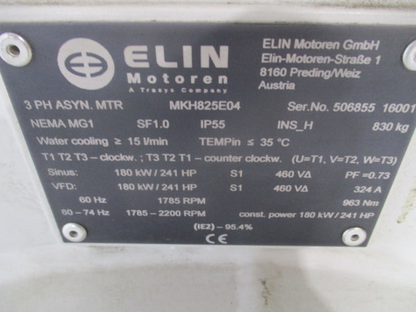 ELIN MOTOREN MKH825E04 460V 324A NSNP