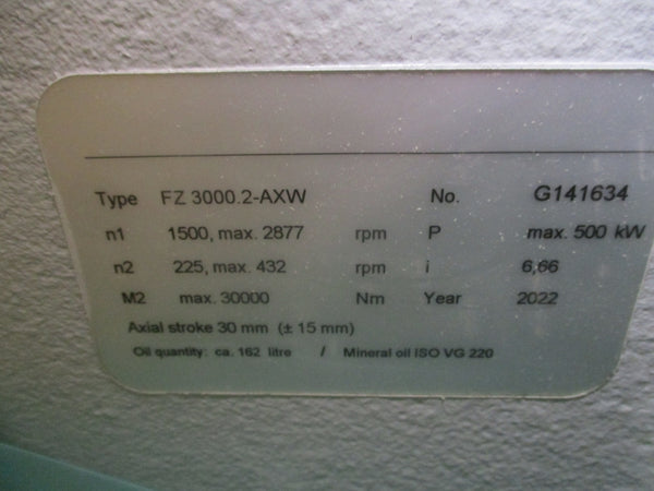 KNODLER GEARBOX FZ 3000.2-AXW NSNP