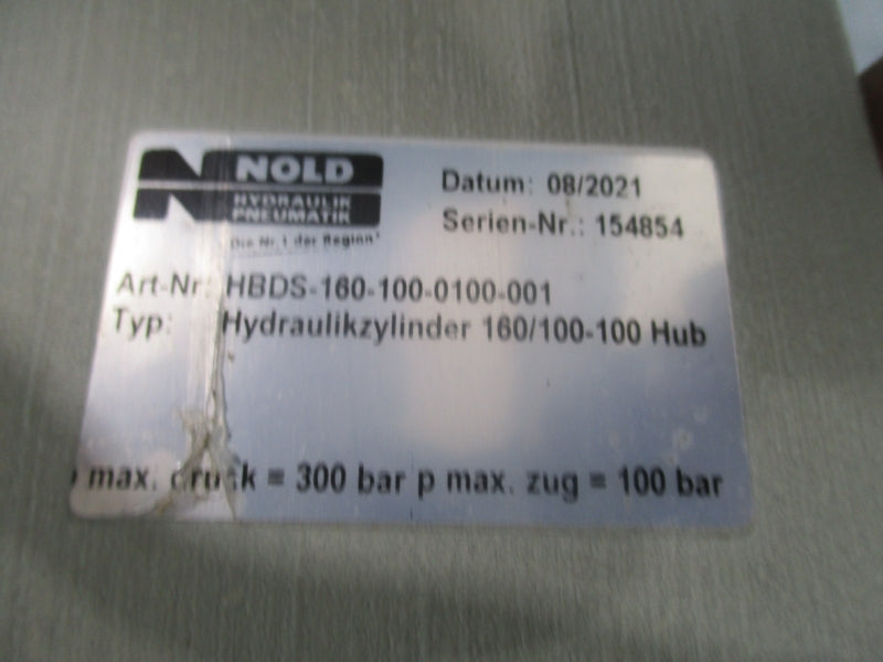 NOLD HBDS-160-100-0100-001 160/100-100 NSNP