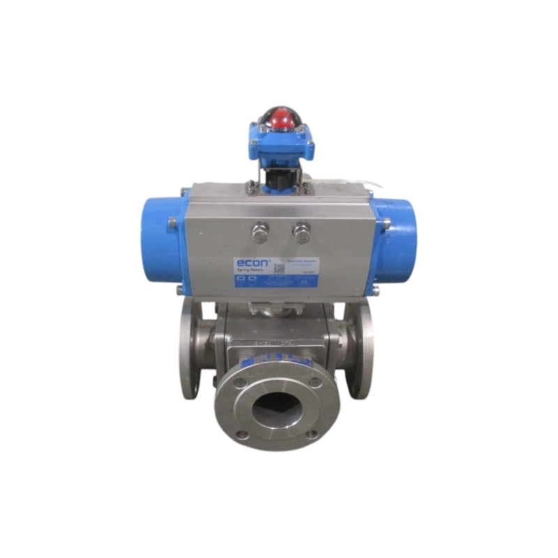 ECON ISO5211-F10-Y-LD-22 CLASS 150 316 CF8M  250V 16A 3" NSNP