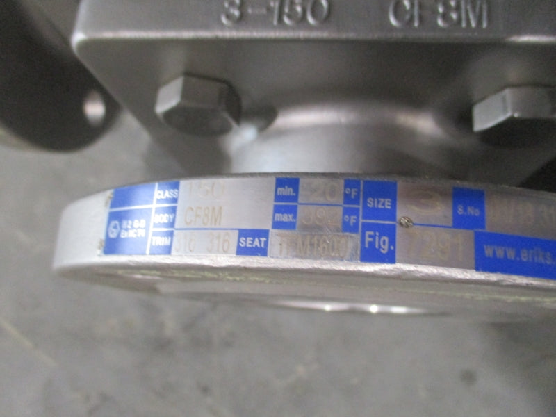 ECON ISO5211-F10-Y-LD-22 CLASS 150 316 CF8M  250V 16A 3" NSNP