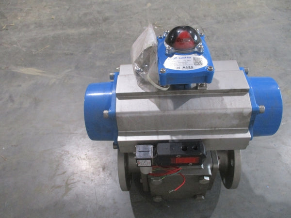 ECON ISO5211-F10-Y-LD-22 CLASS 150 316 CF8M  250V 16A 3" NSNP