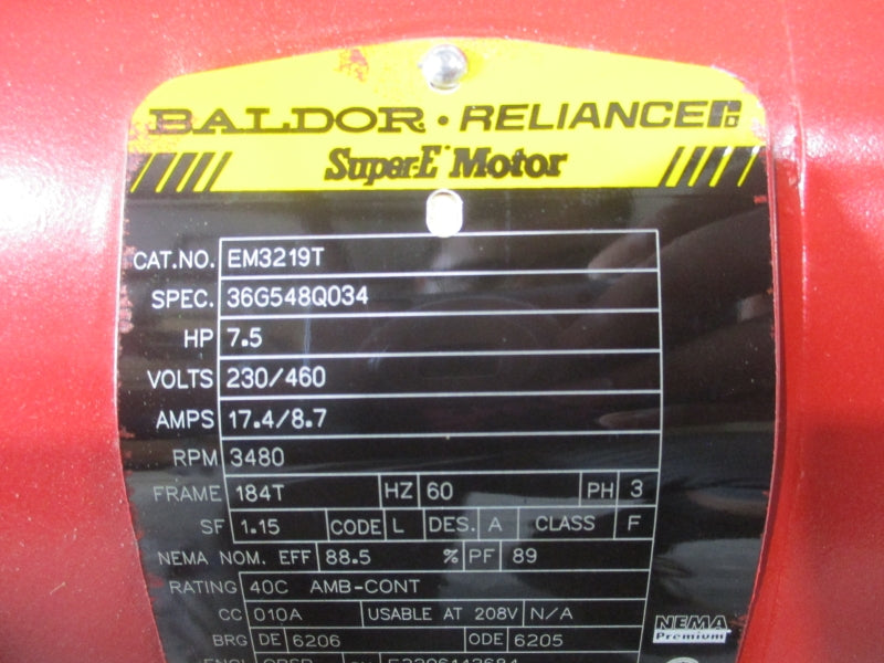 BELL & GOSSETT PLM  C-1510SSF 230/460V 17.4/8.7A 175PSI NSNP