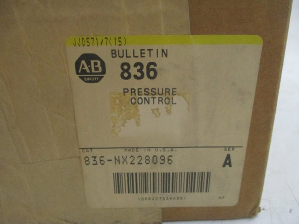 ALLEN BRADLEY 836-NX228096 SER. A (BR/YL) NSFS