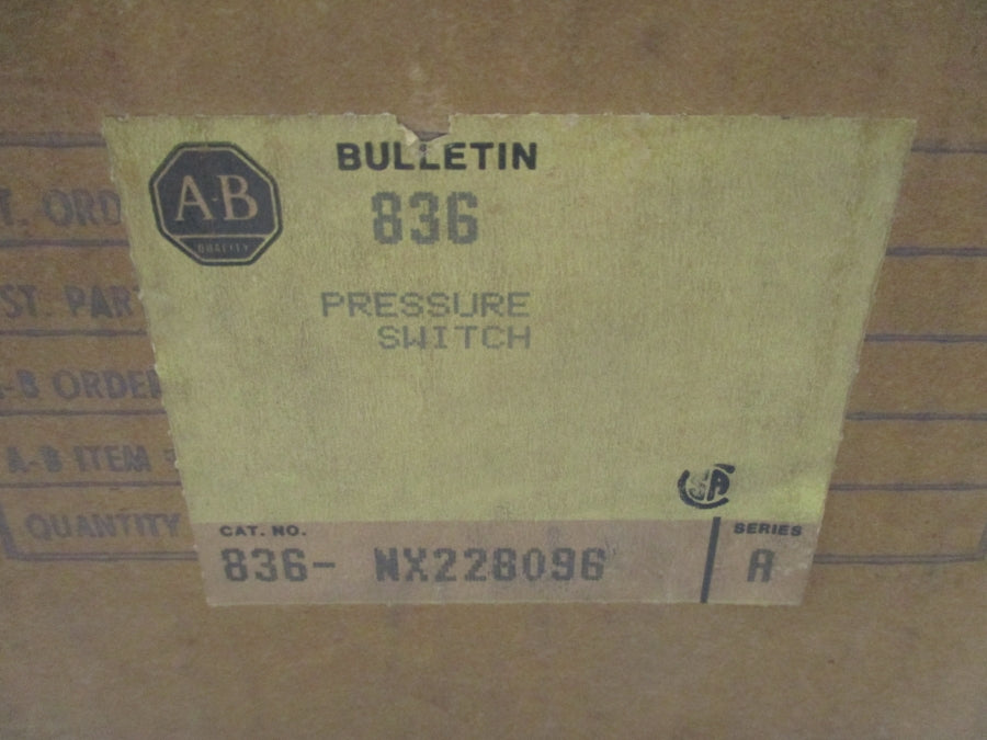 ALLEN BRADLEY 836-NX228096 SER. A NSMP