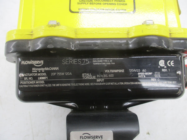FLOWSERVE 20P755W120A 120V .5A (AS PICTURED) NSNP