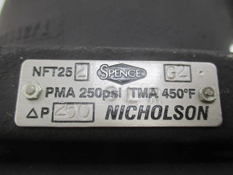 SPENCE NFT252 5585750-SLR 250PSI 1" NSMP