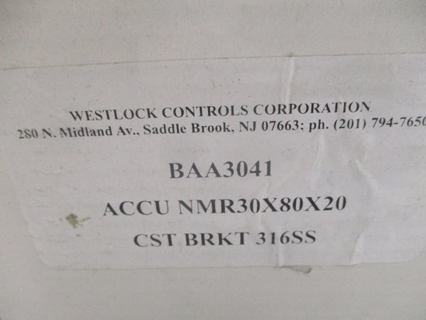 WESTLOCK CONTROLS BAA3041 CST BRKT 316SS NSMP