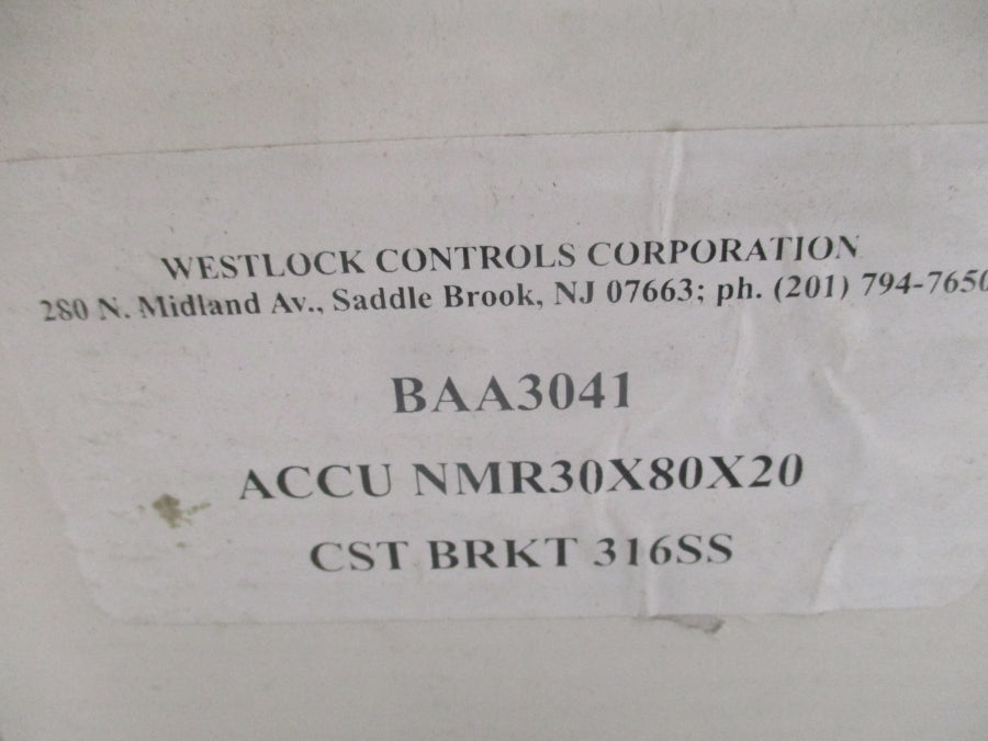 WESTLOCK CONTROLS BAA3041 CST BRKT 316SS NSMP