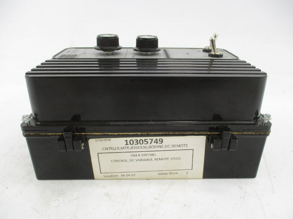 BODINE ELECTRIC 836 115VAC 4.2A NSNP