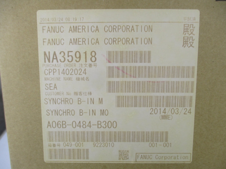 FANUC A06B-0484-B300 NSMP