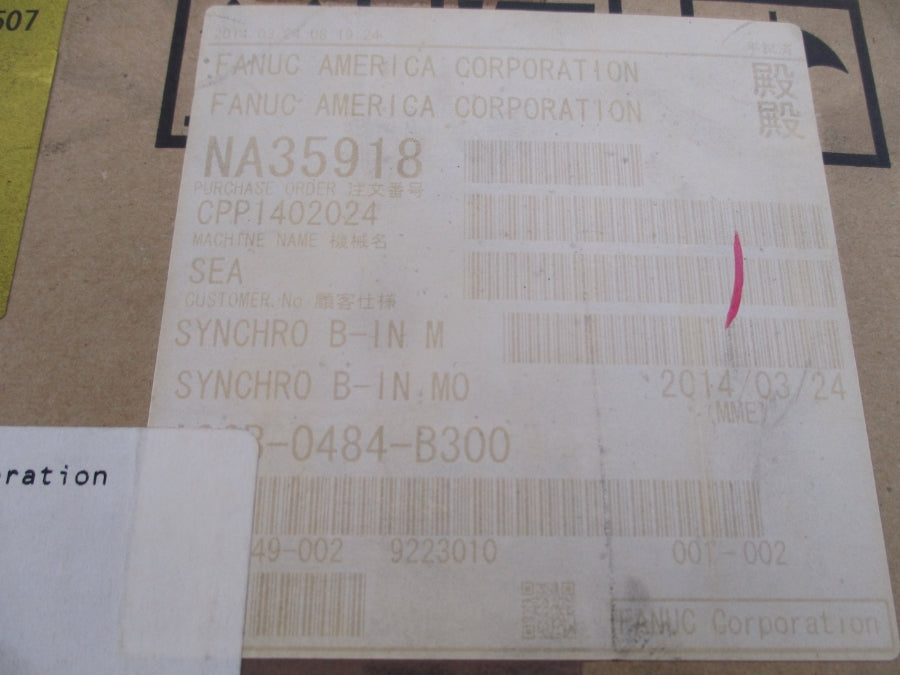 FANUC A06B-0484-B300 NSFS