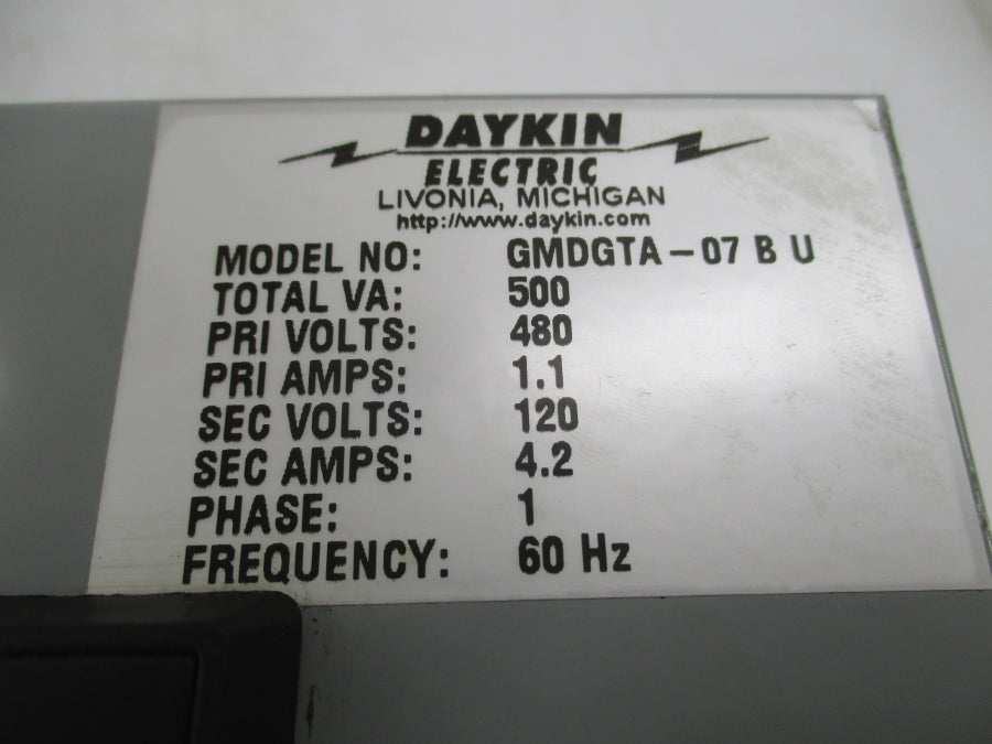DAYKIN GMDGTA-07BU 480V 1.1A NSNP