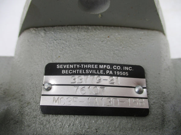 SEVENTY THREE MC3F-1A13D-15B (AS PICTURED) NSNP