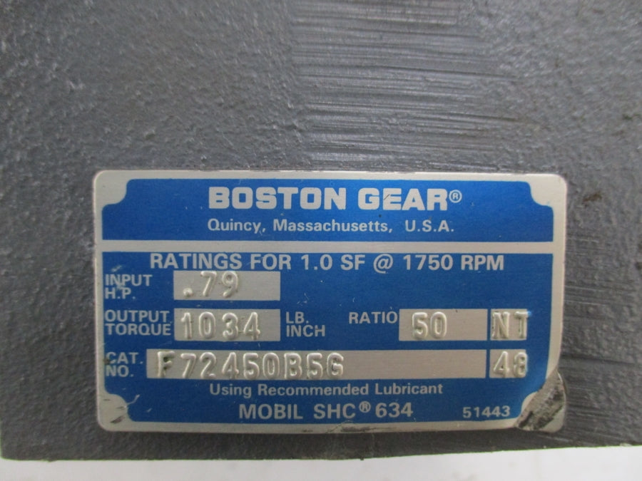 BOSTON GEAR F72450B5G NSNP