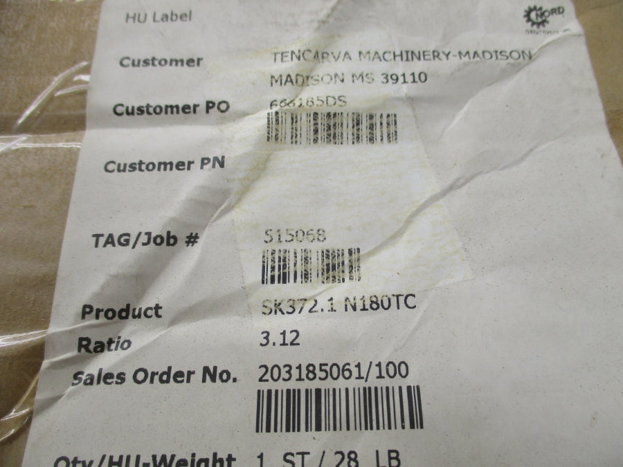 NORD SK372.1N180TC NSMP