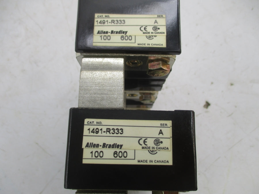 ALLEN BRADLEY 1491-R333 SER. A (BR/WH) NSMP