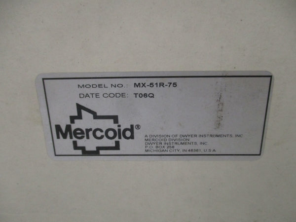 MERCOID MX-51R-75 440V 3A NSMP