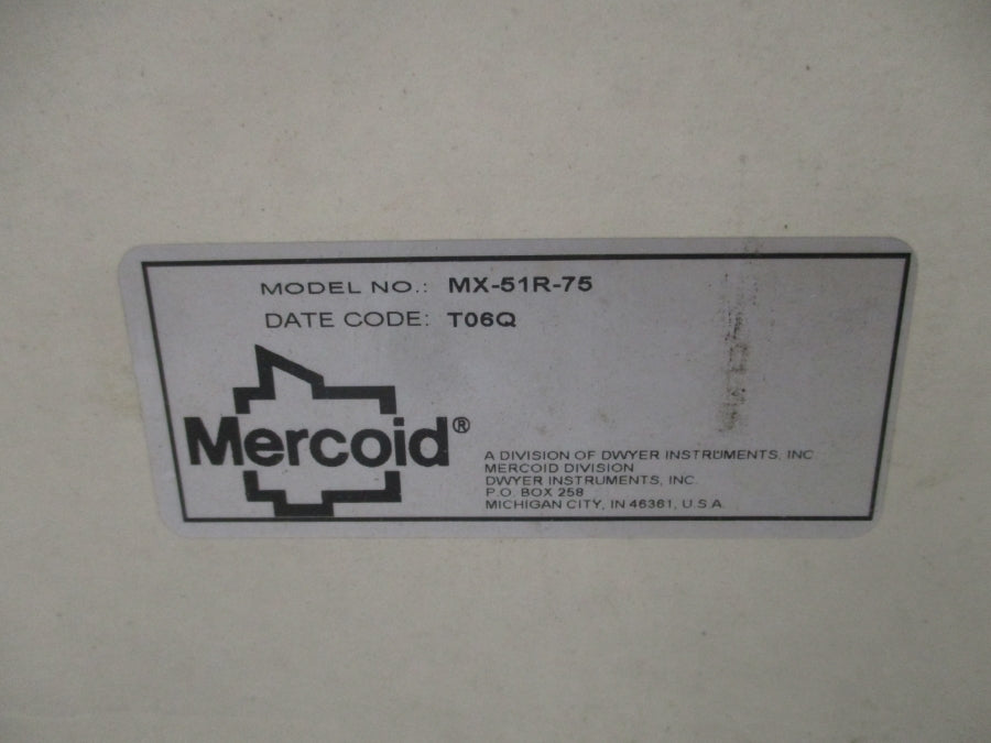 MERCOID MX-51R-75 440V 3A NSMP